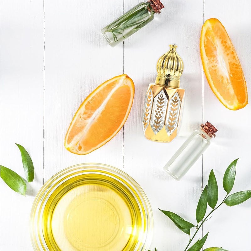 Essential Oil Sub Bottles Roller Bottles 6ml Refillable Travel Perfume Containers 2pcs Leak-resistant Portable for Aromatherapy and Massage Style - Image 4