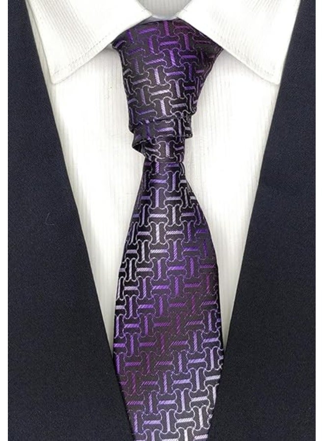 كينج مان ربطة عنق رسمية للرجال - ربطة عنق رجالي - ربطات عنق للقميص والبدلة - نمط ضيق - Image 2