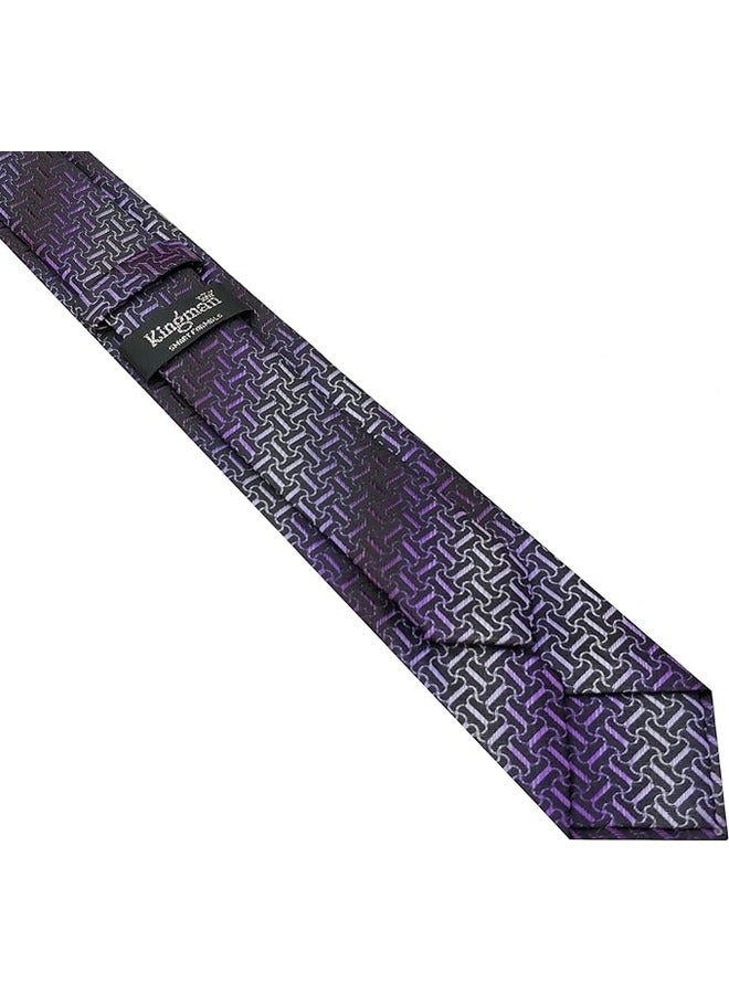 كينج مان ربطة عنق رسمية للرجال - ربطة عنق رجالي - ربطات عنق للقميص والبدلة - نمط ضيق - Image 4