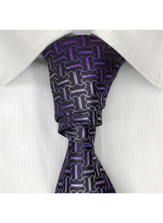 كينج مان ربطة عنق رسمية للرجال - ربطة عنق رجالي - ربطات عنق للقميص والبدلة - نمط ضيق - Image 3