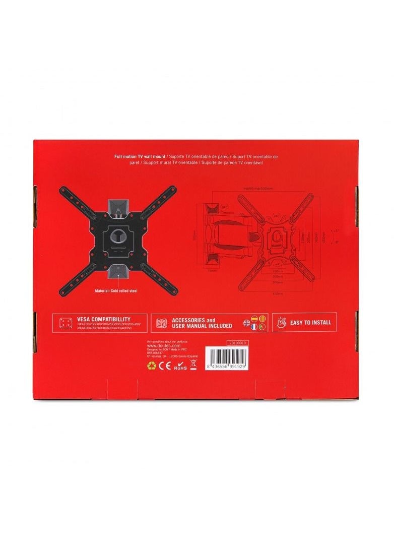DCU TECNOLOGIC DCU Full motion TV wall mount 17" - 55"  - Image 3