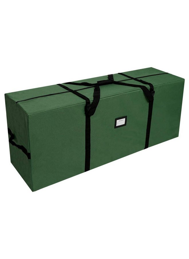 OurWarm OurWarm Christmas Tree Storage Bag Extra Large Heavy Duty Storage Containers with Reinforced Handles Zipper for 7.5ft Artificial Tree, 50" x 15" x 20" 600D Oxford Xmas Holiday Tree Storage Bag, Green  - Image 1