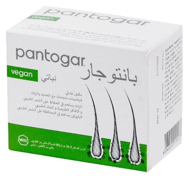 بانتوجار® كبسولات لنمو الشعر – تقلّل تساقط الشعر، تعزّز سمك الشعر وتنعش الشعر الخفيف، ٩٠ كبسولة - Image 1