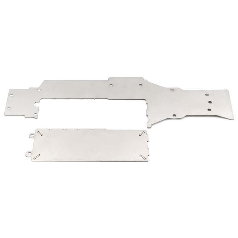 Stainless Steel Chassis Armor Replacement for Tamiya XV-01 1/10 Remote Control Car Chassis Protector Plate Guard Accessories DIY Upgrade Parts - Image 4