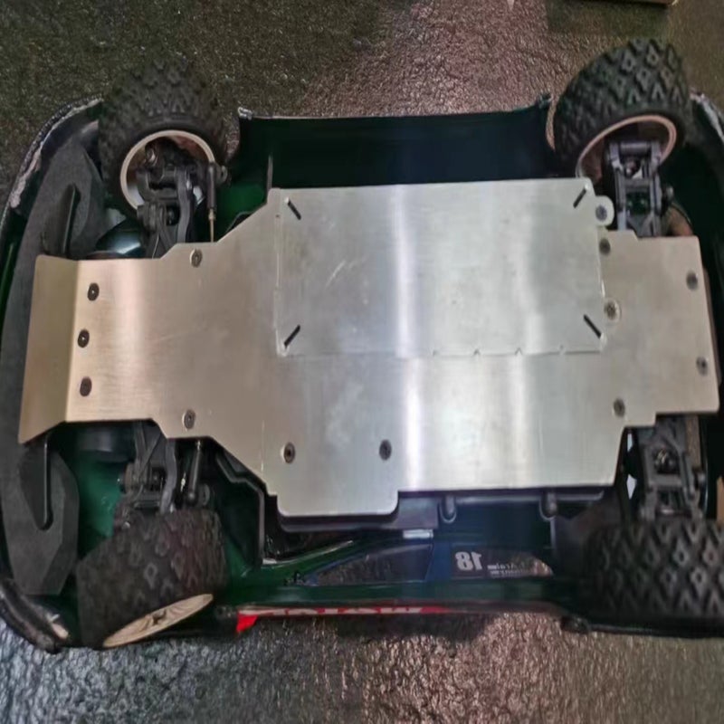 Stainless Steel Chassis Armor Replacement for Tamiya XV-01 1/10 Remote Control Car Chassis Protector Plate Guard Accessories DIY Upgrade Parts - Image 2