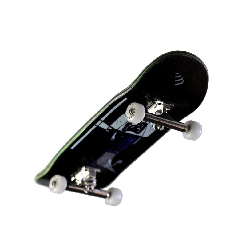 NOAHWOOD Wooden Fingerboard Complete Noah Team 95S Short Nose Short Tail Hand Mould Made34mm Prince Silvery TrucksNW Handmade PRO Logo Wheels ii PSANo Pipe - Image 4