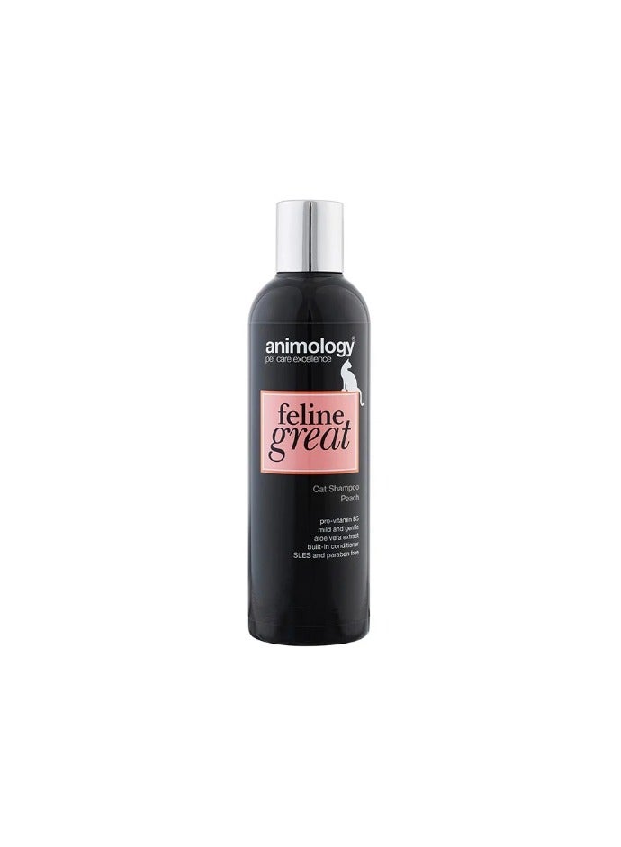 Animology Feline Great Peach Shampoo 250ml