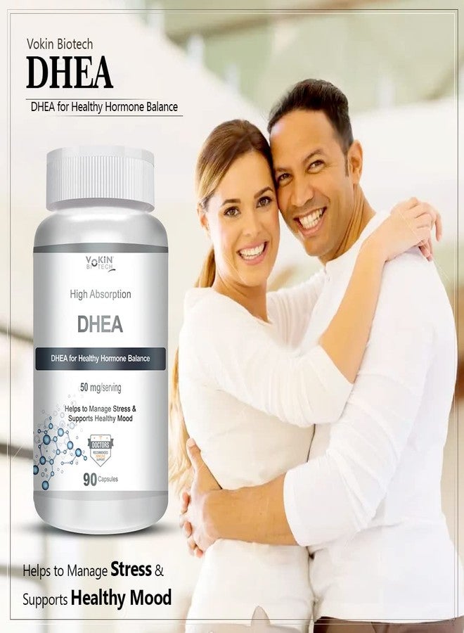 Vokin Biotech DHEA 50mg | Supports Healthy Mood | 90 Capsules - Image 5