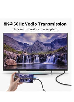 KASTWAVE USB 90 Degree Adapter Cable Adapter, 2pack 40Gbps USB C Adapter,  UP Angle Type C Extender Video Display 100W Charging for Thunderbolt 4/3, USB4, HUB, Mobile Phone, Tablet  - Image 2