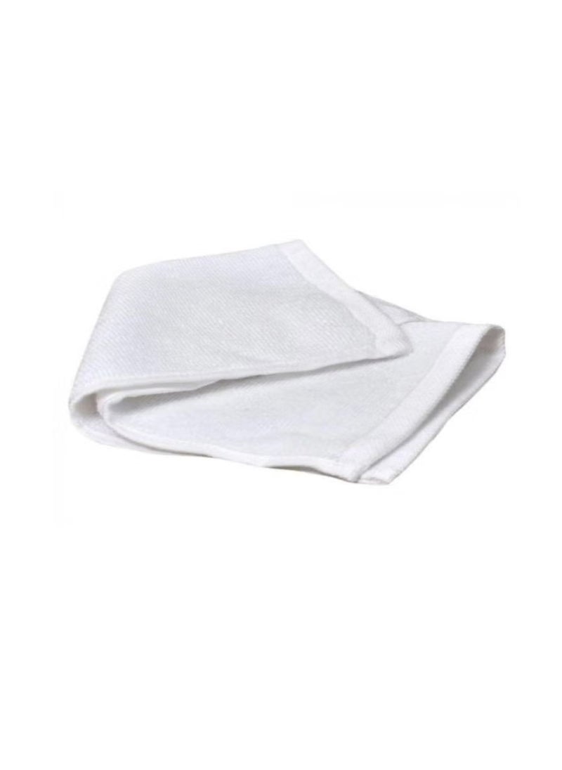 Blueberry Pack of 3 - Face towel -100% cotton Small Size(30x30 cm) Highly Absorbent And Super Durable, Color - White - Image 4