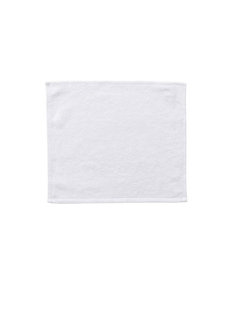 Blueberry Pack of 3 - Face towel -100% cotton Small Size(30x30 cm) Highly Absorbent And Super Durable, Color - White - Image 3