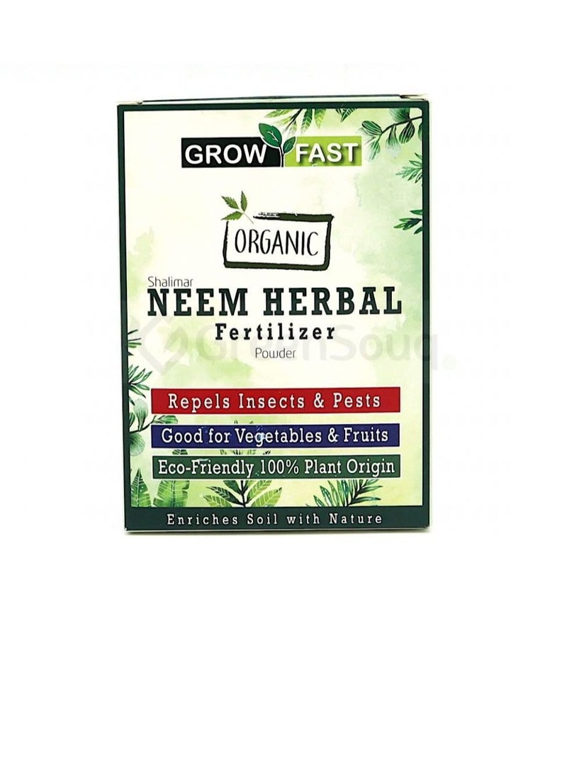 GROW FAST Grow Fast Neem Herbal Organic Fertilizer 200grm  - Image 1