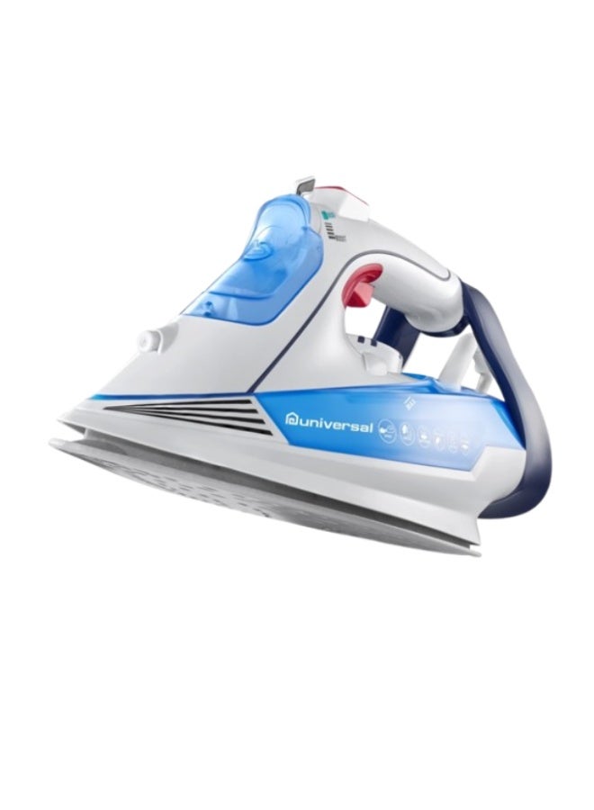 يونيفريسال مكواة بخار 2200 وات مع قاعدة سيراميك - أبيض