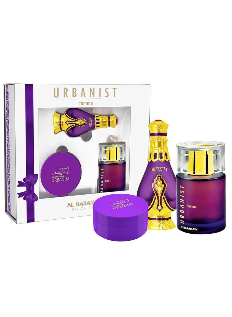 Al Haramain Urbanist Femme Gift Set for Women - Image 1