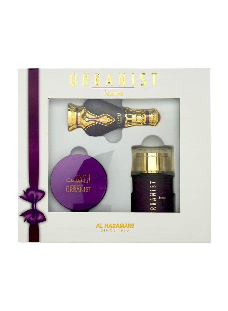 Al Haramain Urbanist Femme Gift Set for Women - Image 3