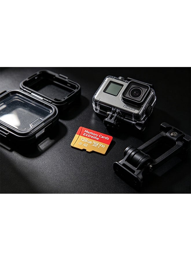 128GB high-end storage card, supporting full HD video, suitable for smartphones, dashcam, action cameras and surveillance cameras. - Image 3