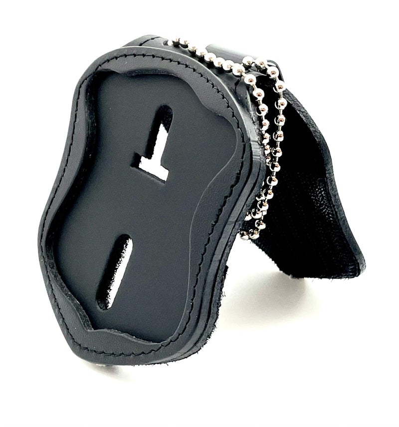 Perfect Fit Shield Wallets Boston Police Belt Clip Badge Holder with Neck Chain - Image 3
