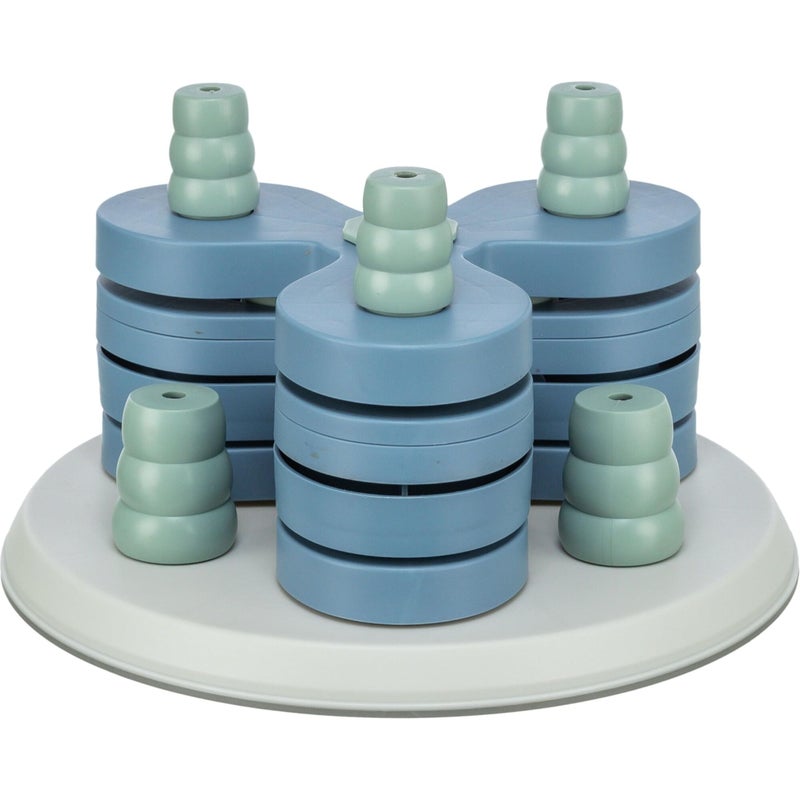 TRIXIE Flower Tower Dog Activity Interactive Toy Level 3 Food Puzzle Game Brain Teasing Treat Dispenser IQ and Mental Development Toy for Smart Dogs Enrichment Toy for Boredom Busting - Image 2