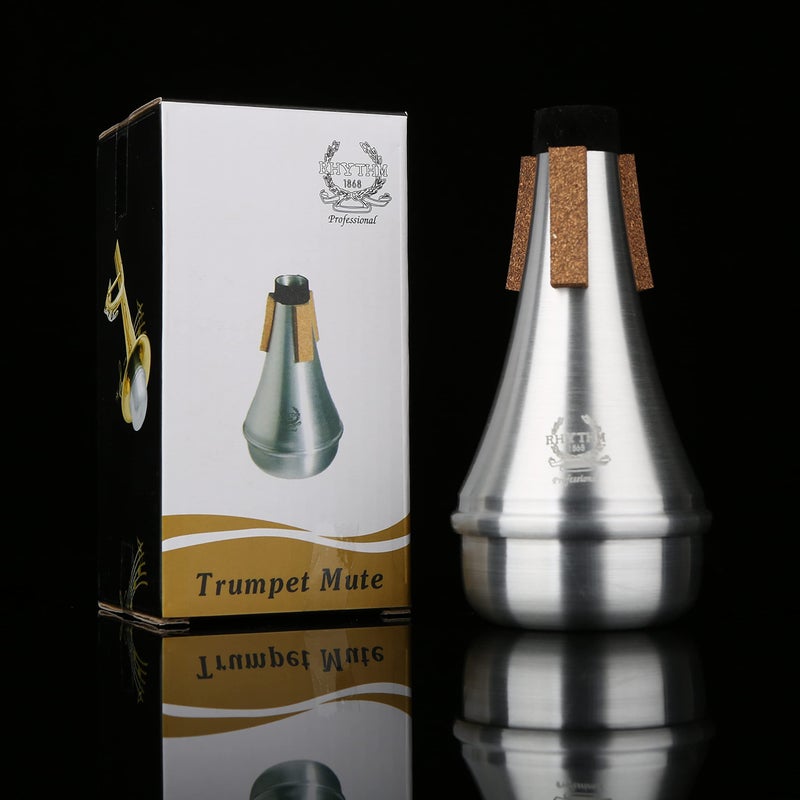 Rhythm Trumpet Mute,Trumpet Mute Silencer,Lightweight Aluminum Trumpet Practice Mute - Image 2