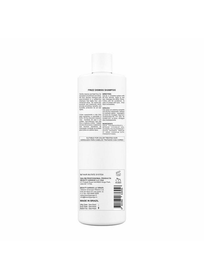 Beauty Garage K9 Frizz Dismiss Shampoo 800Ml  - Image 3