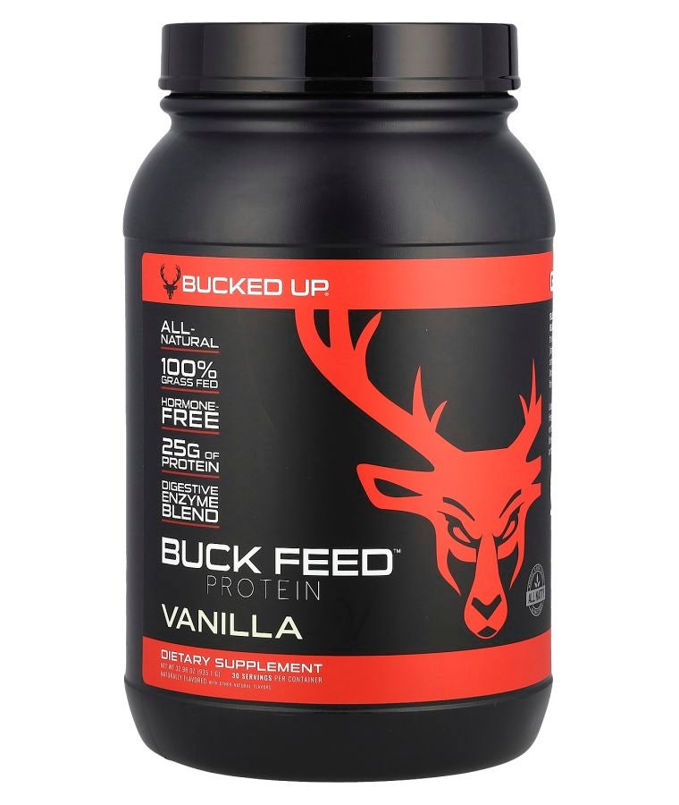 Buck Feed™ Protein Vanilla 32.98 oz (935.1 g)