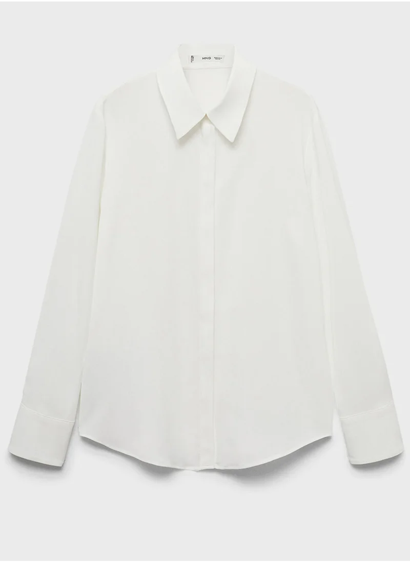 MANGO Button Down Shirt