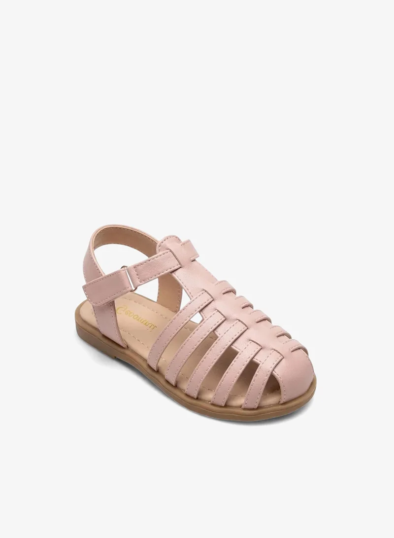 Geoomnii Junior Girls’ Sandals with Backstrap – Soft, Comfortable & Secure Fit
