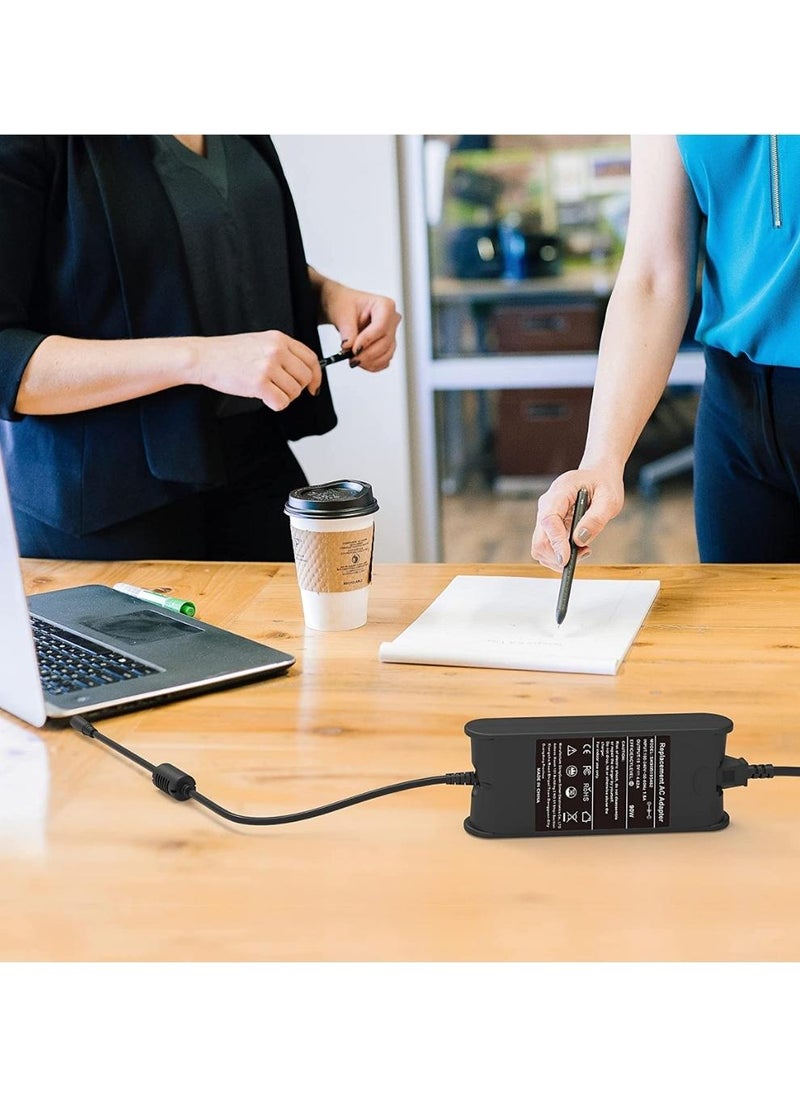 PARTNER - 90W/65W Power Adapter Charger for Dell Latitude 3340 E5430 E5440 E5450 E5530 E5540 E5550 E6220 E6230 E6320 E6330 E6400 E6410 E6420 E6430 E6440 E6500 E6510 E6520 E6530 E6540 E7240 E7250 E7440 E7450 - Image 1