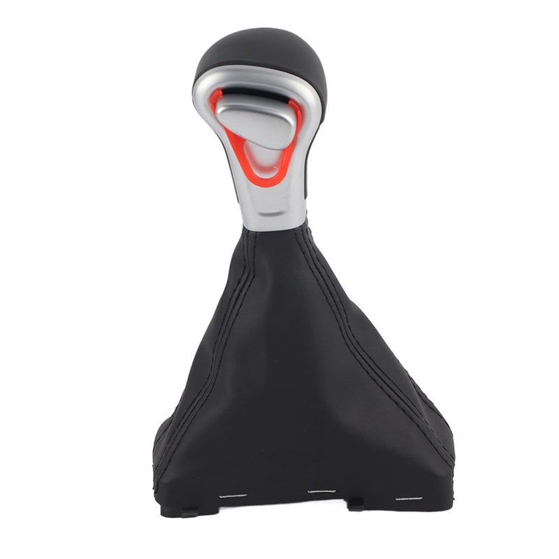 New Gear Shift Knob Gaitor Boot Cover Black Leather for A5 A4L Q5 B8 B8PA - Image 4