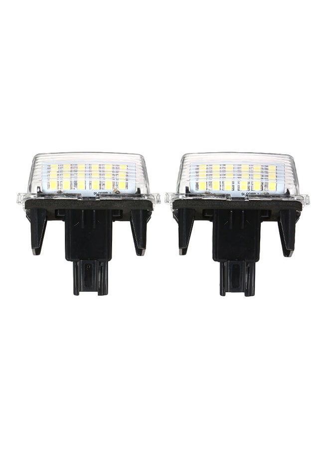 NIBEMINENT - LED License Number Plate Light Lamp for Toyota Camry Yaris 2013 - Image 1