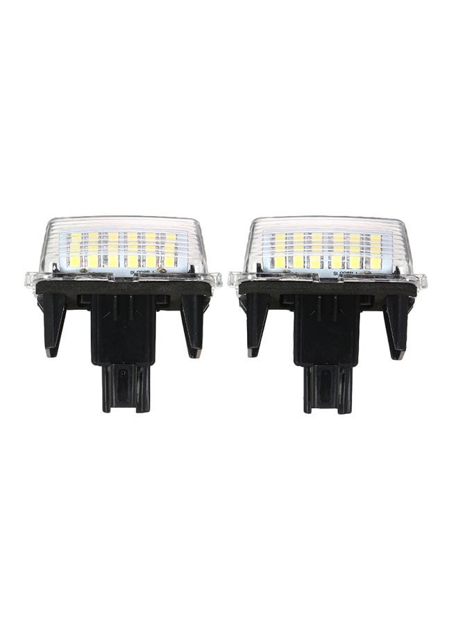 NIBEMINENT - LED License Number Plate Light Lamp for Toyota Camry Yaris 2013 - Image 1