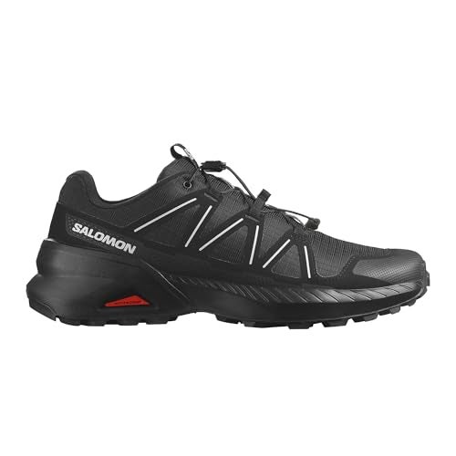 Salomon Mens Speedcross Peak Trail Running Shoes BlackBlackGlacier Gray 7 Medium - Image 3