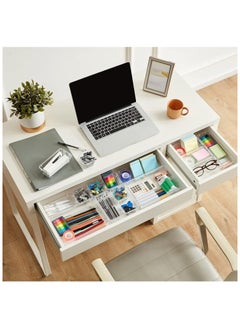 SPARK IT HOME Acrylic Drawer Organizer 25 Trays Set, Durable Clear Plastic Long Lasting Space Saving Versatile Stackable Easily Wiped Non Slip and Perfect For Organizing Your Lifestyle  - Image 1