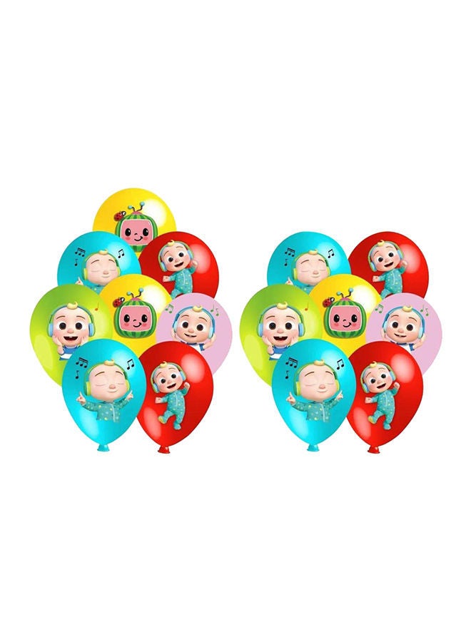 NIBEMINENT 15-Piece Cocomelon Party Balloons
