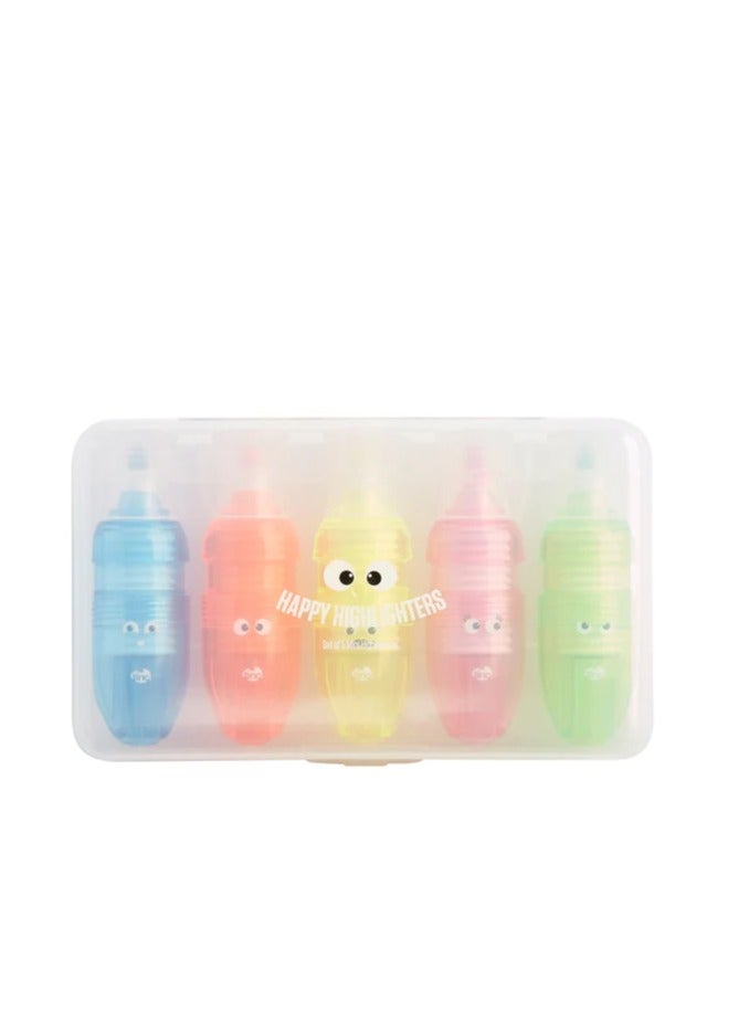 Tinc Multicolor Highlighter Set Fun Design - Image 3