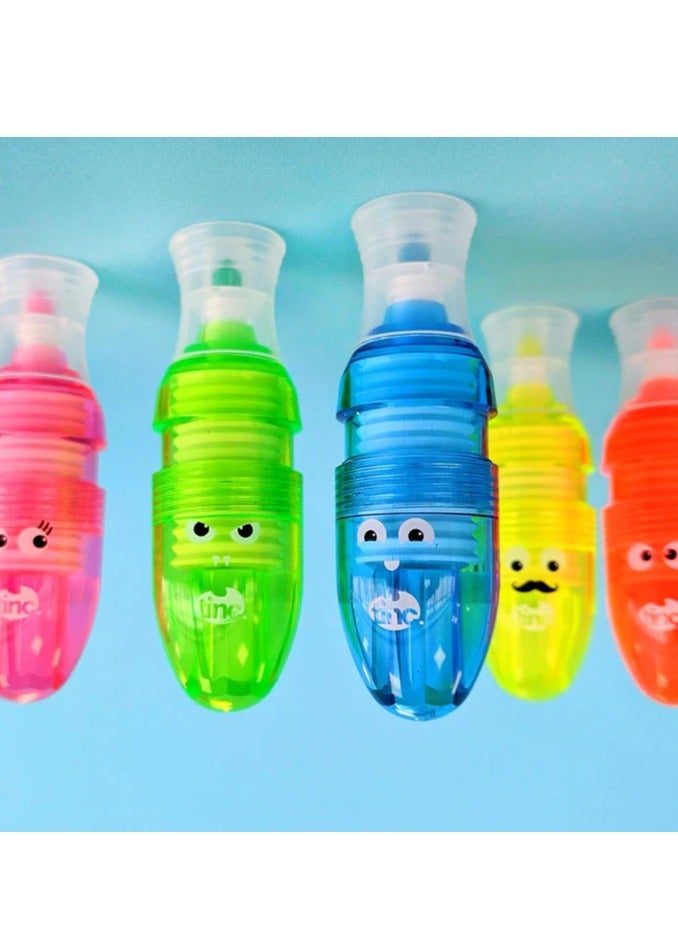 Tinc Multicolor Highlighter Set Fun Design - Image 4