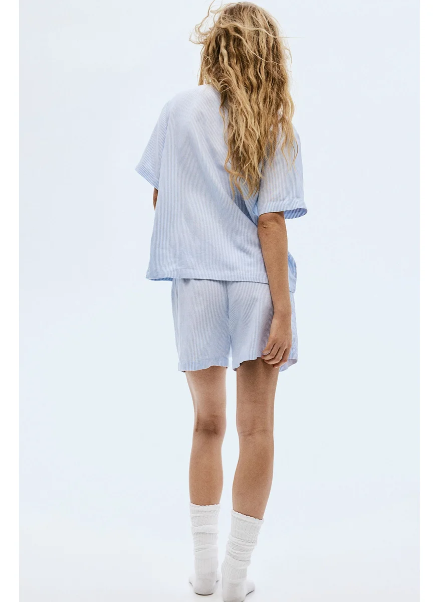 اتش اند ام Linen-Blend Pyjamas