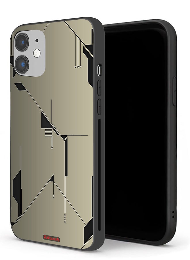 Tolwak Apple iPhone 12 mini Protective Case Minimalism Abstract Digital Art - Image 1