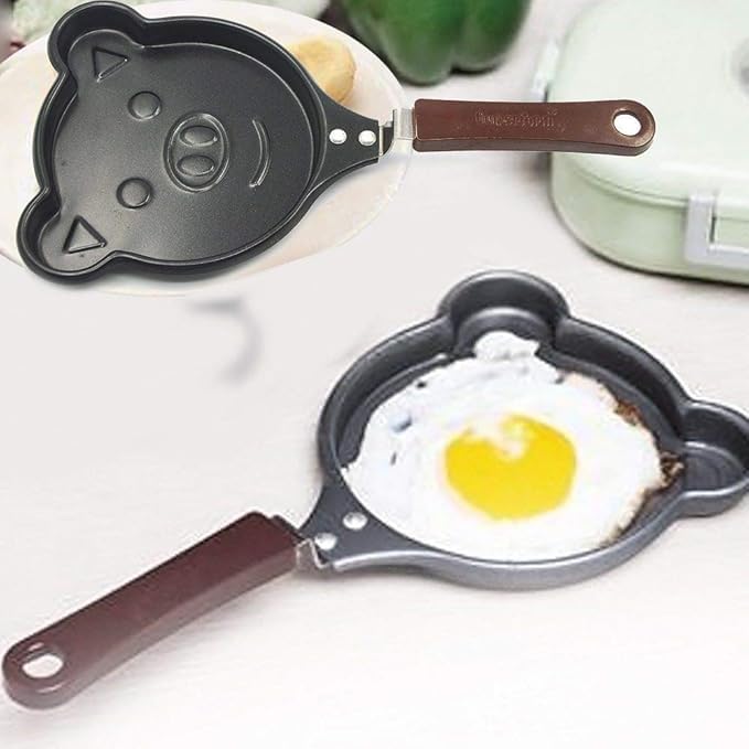 VIDORA Mini Egg Frying Pan | Non-Stick, Multi-Shape, Kids' Breakfast Snack Pan - Image 5