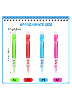 Assorted Mini Mechanical Pencils, 16 Pcs 0.7 mm Automatic Pencils with Mini Erasers Mini Pens Stationery Supplies for Home, Office, School Supplies, Writing, Drawing, Drafting (16 Pieces) - pzsku/Z6ADAA175EFE3E08951FDZ/45/_/1716970795/6839a3f9-5759-4ea7-9dd4-f2ff114ce6bc