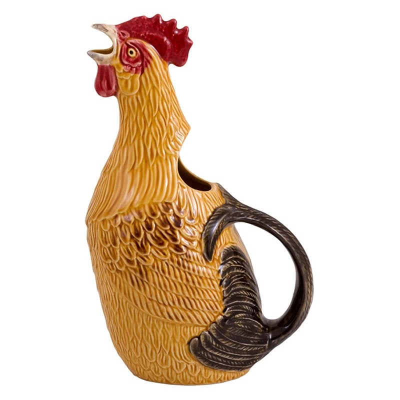 Bordallo Pinheiro Pitcher Rooster