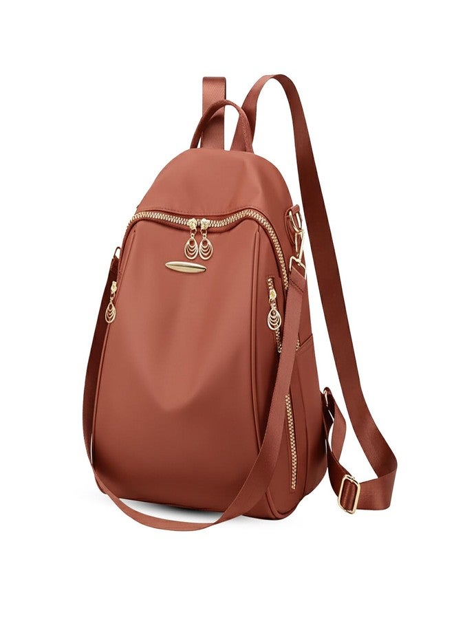CLASSIC SMUGGLER Soilder Bag Backpack Bags for Women/Girls Stylish Shoulder Sling Handbag Purse Office Travel College Daily-Use Convertible 13 Inch Laptop Backpacks Corporate (Cinnamon Brown) - Image 1