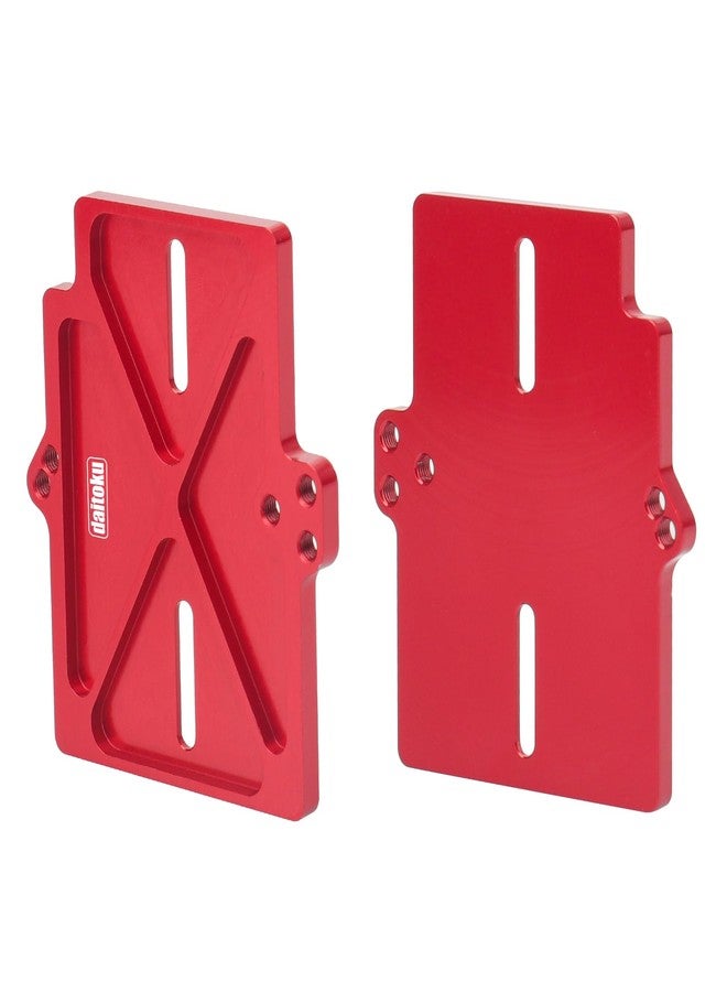 daitoku Aluminum ESC Mounting Plate RC Car Accessories for Traxxas Mini-Maxx 4WD RTR 1/16 RC Car (#107154-1) - Red - Image 5