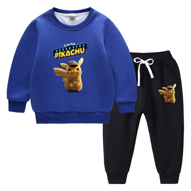 2023 Best Selling Hooded Sweater Children's Clothing Sets For Boys Girls Kids . Autumn Winter Wear Best Collection Kids Two Pieces Sets | Legacy Boutiques main image 1