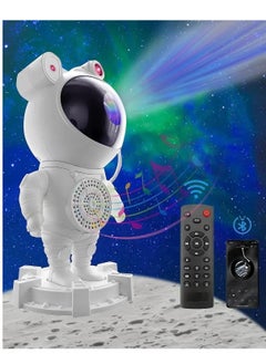 Raxoom Star Night Light Projector, Music Bluetooth Speaker, Spaceman Astronaut Galaxy, Timer, Remote Control,360 Rotation Head, Nebula Starry Sky Moon Multi-Projection, Sleeping Lamp, Game Room Gift  - Image 1