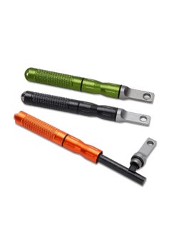 3 Pcs Compact Fire Starter Sticks with Scraper Striker Fire Steel Strikes Survival Flint Fire Steel Spark Magnesium Rod for EDC, Emergency Survival Kits, Camping, Hiking, Bush-Craft