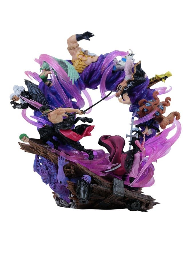 Trunkin One Piece Roronoa Zoro Action Figure, Anime Theme, Multi Color, PVC, Assembly Required, Large - Image 1