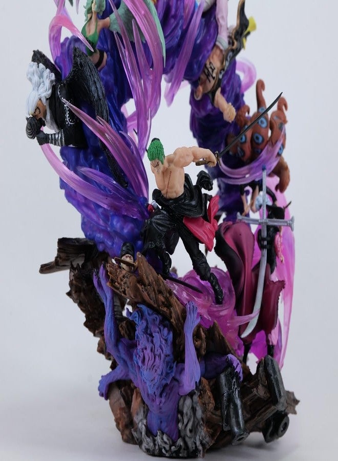 Trunkin One Piece Roronoa Zoro Action Figure, Anime Theme, Multi Color, PVC, Assembly Required, Large - Image 5