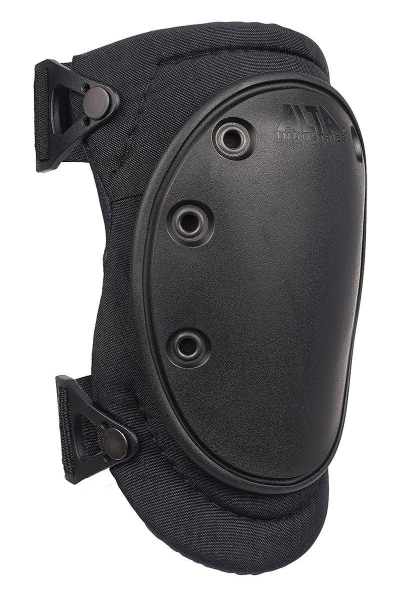 Alta 50453.00 AltaFLEX Gel Knee Protector Pad, Black Cordura Nylon Fabric, AltaLOK Fastening, Flexible Cap, Long, Black - Image 4