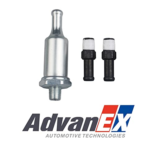 AdvanEX Universal Electric Fuel Pump 12V Heavy Duty Gas Diesel Inline 4.5-7PSI Metal Solid Petro Diesel Engine - Image 3